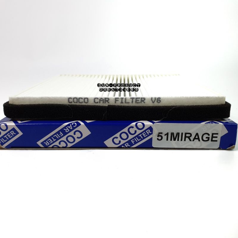 กรองแอร์ CC-51 ฟิลเตอร์ มิตซูบิชิ มิราจ แอททราจ Mirage Attrage