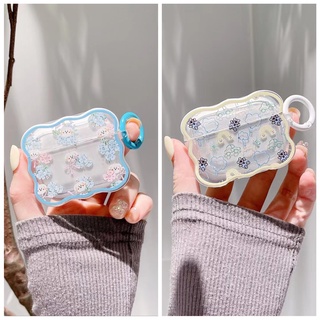 🔥จัดส่งภายใน24ชั่วโมง🔥เคสแอร์พอด 2 1 Case Airpod 3 pro น่ารัก หมี การป้องกันการตก ซิลิโคนนิ่ม Soft Case Airpod gen 3