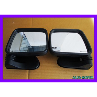 กระจก ISUZU TFR SIDE MIRROR SET (BLACK) "NEW" // กระจกข้าง รถกระบะ รถปิคอัพ อย่างดี