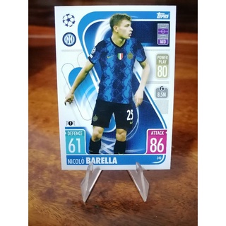 การ์ดฟุตบอล Match Attax 2021/22 UEFA Champions League ทีม INTER MILAN