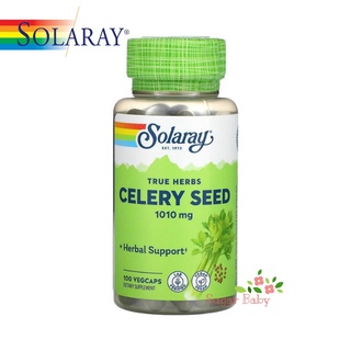 Solaray Celery Seed 505 mg 100 VegCaps คื่นช่ายฝรั่ง 100 เม็ด