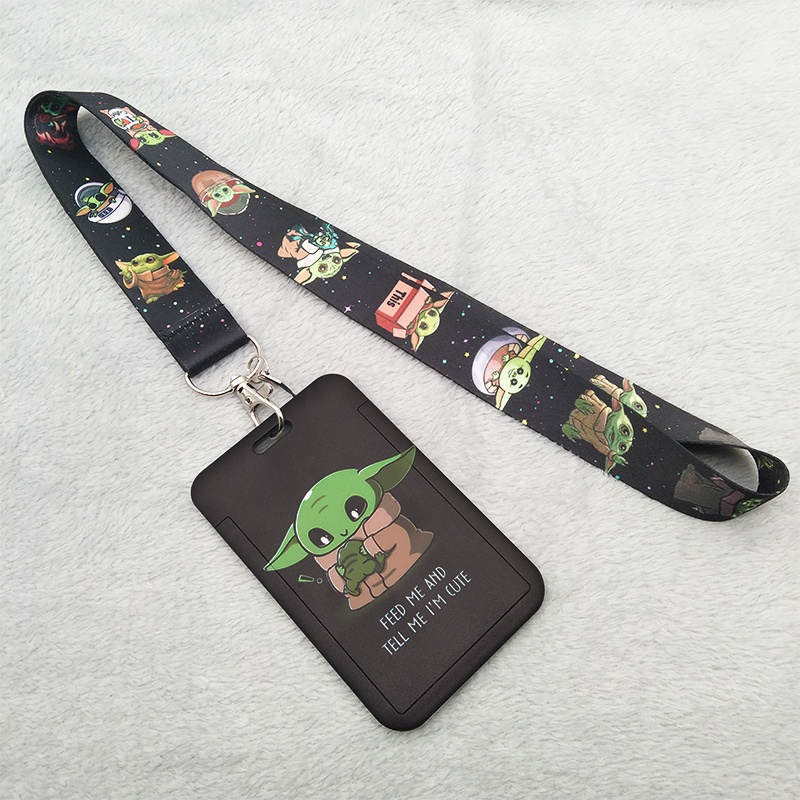 2 In 1 เด็กคอ Lanyard พร้อม ID ชื่อ Badge Case สําหรับโทรศัพท์สลิง Key สายคล้องผู้ถือบัตรสําหรับ Office Stuff นักเรียน