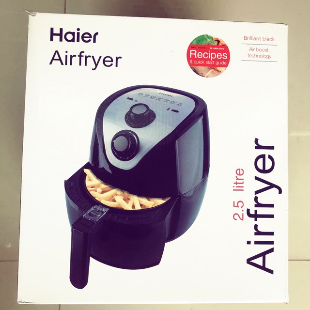 Haier Airfryer หม้อทอดไฟฟ้าไร้น้ำมัน 2.5ลิตร รุ่นHAF-K25B2