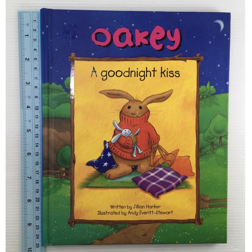 Oakey A goodnight kiss หนังสือภาษาอังกฤษปกแข็งมือสอง