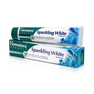 Himalaya Sparkling White Toothpaste 100g ยาสีฟันสูตรฟันขาว