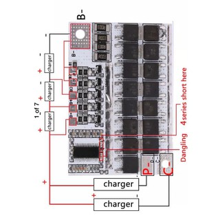 12V 100A 4S BMS Li-ion LiFePO4 วงจรป้องกันแบตเตอรี่ lifepo4 12V (พร้อมส่ง)