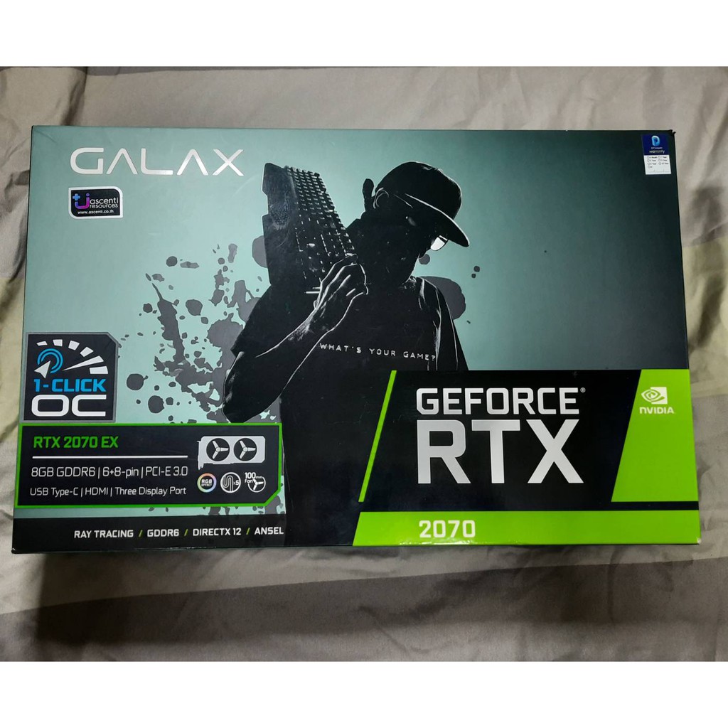 RTX 2070 6GB EX  1 Click OC
