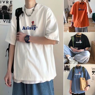 S-5XL Oversize เสื้อยืดแขนสั้น/พิมพ์เสื้อยืด/แฟชั่นผู้ชาย/เสื้อยืดขนาดใหญ่