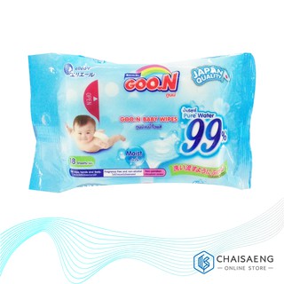 Goon Baby Wipes ทิชชูเปียก 18 แผ่น