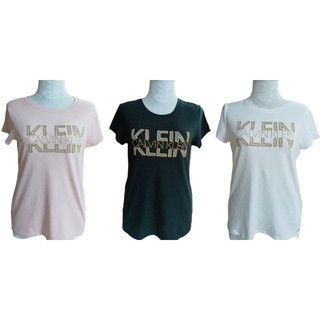 *พร้อมส่ง*  แท้จาก🇺🇸💯% เสื้อยืด (ผู้หญิง) Calvin Klein  @Size S,M,L,XL มี3สี ชมพู,ขาว,ดำ