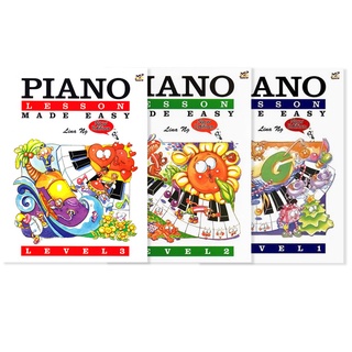 Piano Lessons Made Easy Level 1 - 3