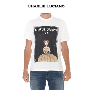 เสื้อยืดแขนสั้น พิมพ์ลาย Charlie Luciano fairy tale world สําหรับผู้ชาย และผู้หญิงS-5XL