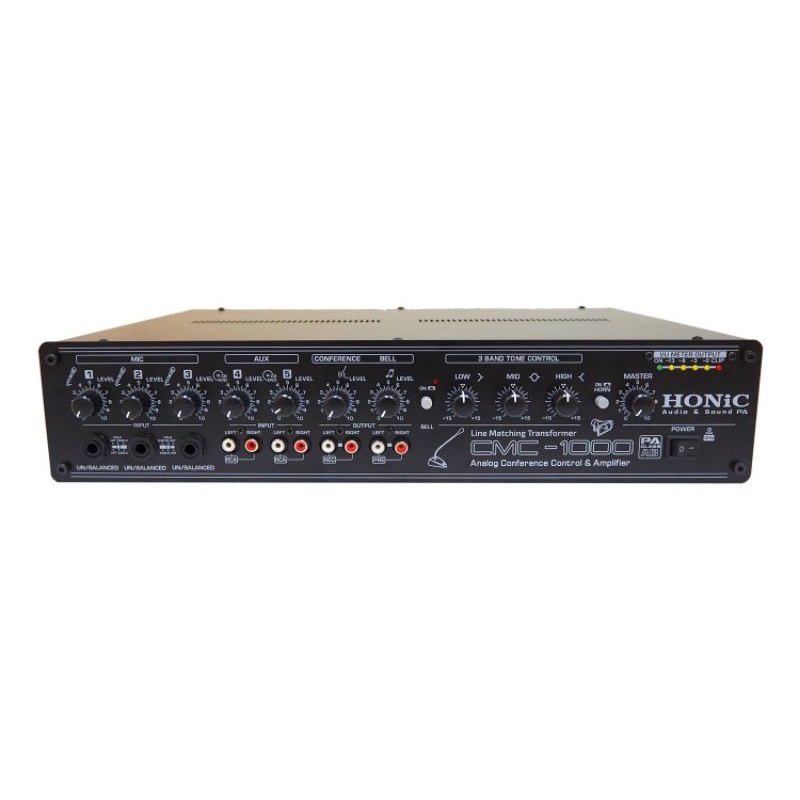 Honic CMC-1000เครื่องขยายเสียงและควบคุมไมค์ประชุมAnalog Conference Control & Amplifier