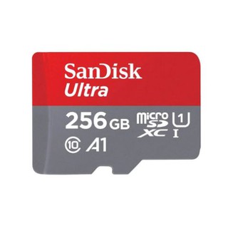 256 GB MICRO SDXC CARD (ไมโครเอสดีการ์ด) SANDISK ULTRA CLASS 10 (SDSQUAR-256G-GN6MA)