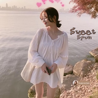 Sweet spun|เสื้อแขนยาวทรงบอลลูน Oversize