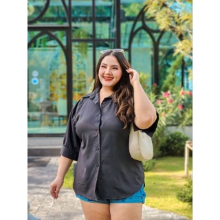 เสื้อสาวอวบผูกหลังเก๋ๆ