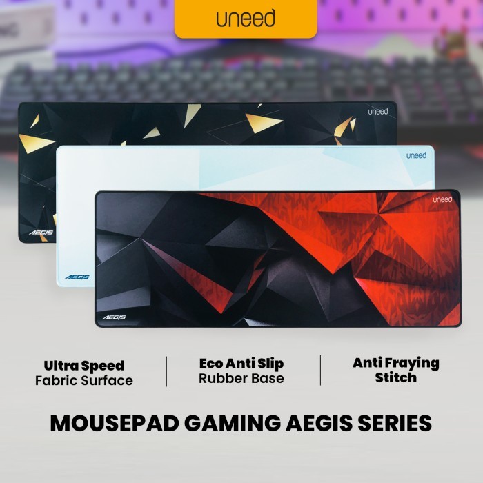 UNEED Aegis Speed Edition แผ่นรองเมาส์สําหรับเล่นเกม