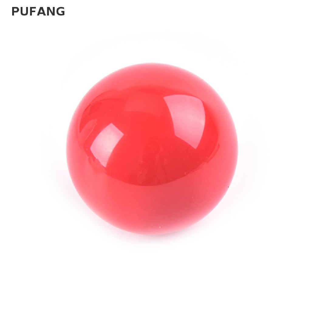 Pufang ลูกบิลเลียดสนุ๊กเกอร์เรซิ่น สีแดง 52.5 มม. 1 ชิ้น