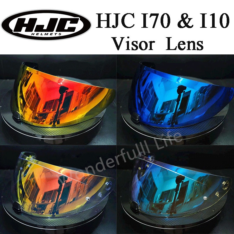 Hjc I70 & I10 Iridium Visor Lens Revo เลนส์สําหรับหมวกกันน็อคมอเตอร์ไซค