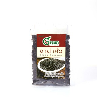 Dr.Green: งาดำคั่ว เกรดA 75 กรัม (Roasted Black Sesames)