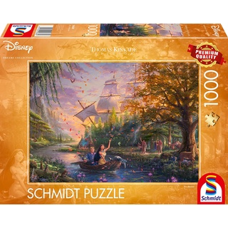 (ลดราคากล่องบุบ) จิ๊กซอว์ Schmidt- Pocahontas  1000 piece  (ของแท้  มีสินค้าพร้อมส่ง)