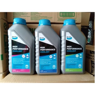 หล่อเย็น น้ำยาเติมหม้อน้ำ Bendix ชมพู เขียว ฟ้า Bendix High Performance COOLANT ขนาด1ลิตร