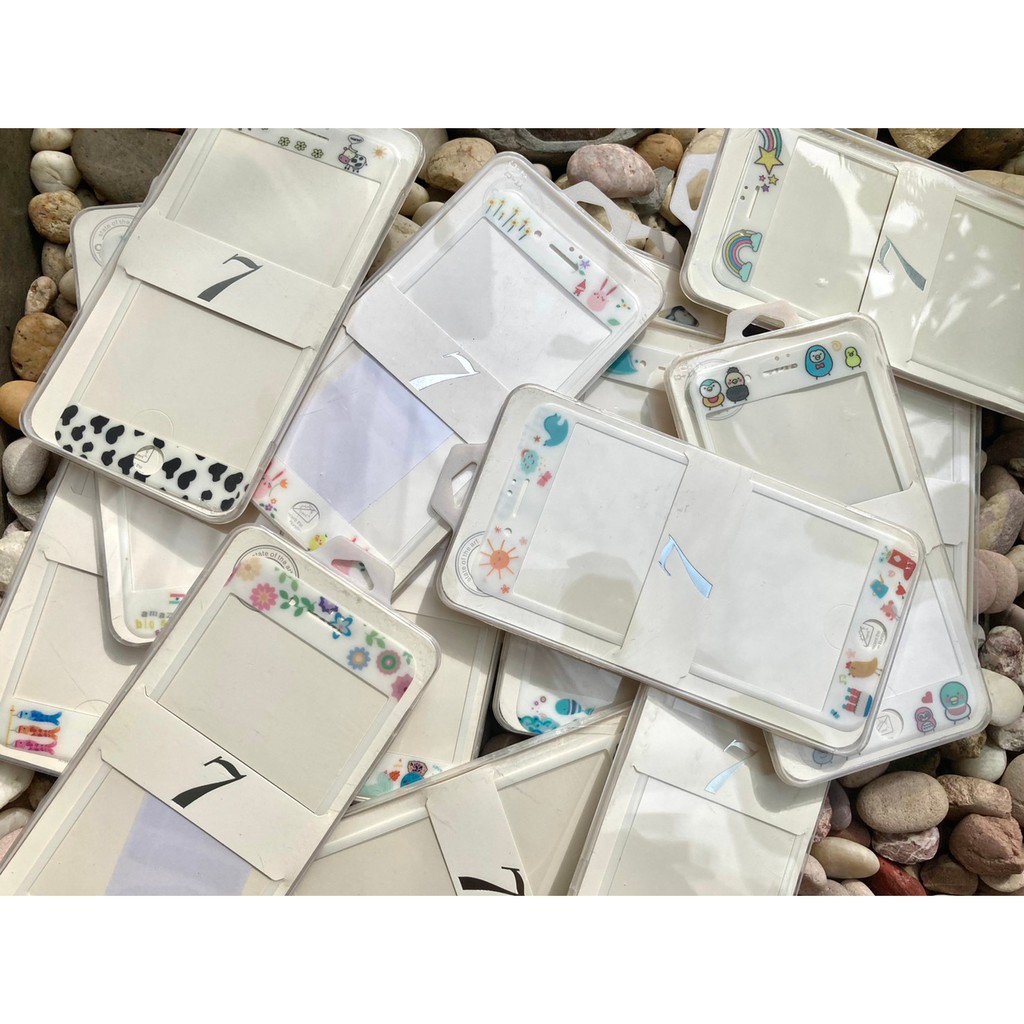 ฟิล์มลายน่ารัก iPhone7Plus/8Plus ฟิล์มกันรอย ฟิล์มลายน่ารัก