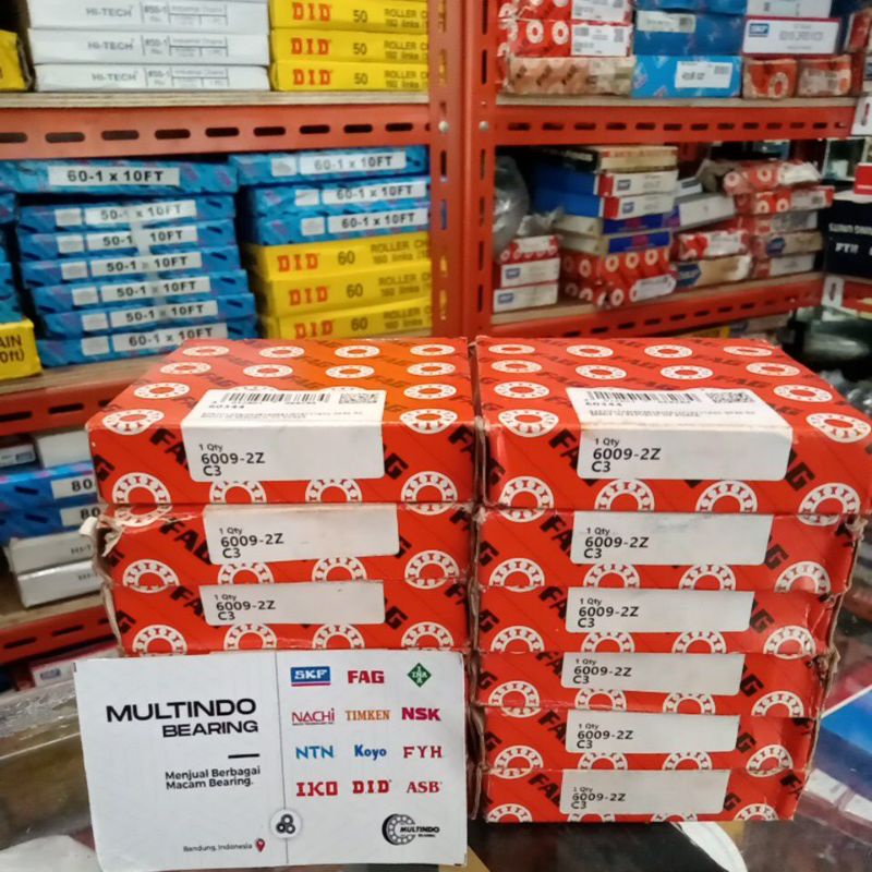แบริ่ง 6009 ZZ C3 FAG ORIGINAL