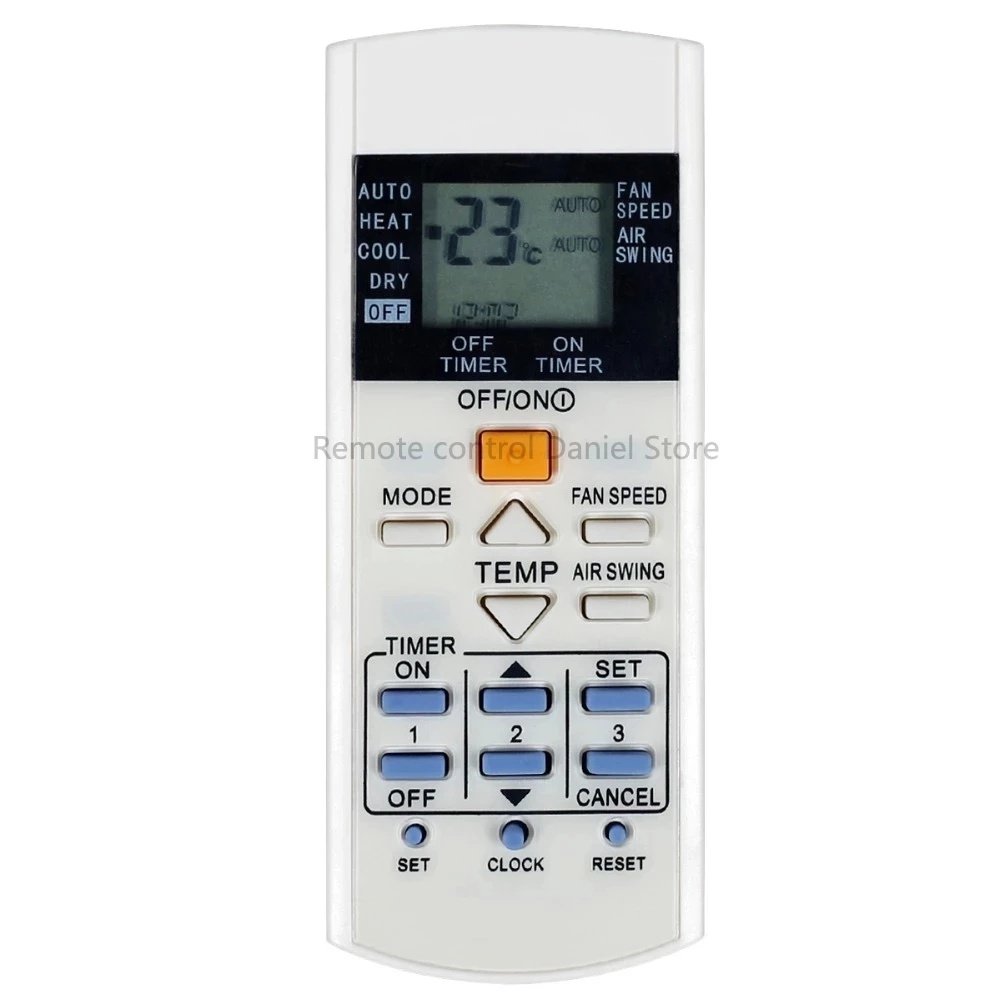 ใหม่ A75C3716 เปลี่ยนสําหรับ Panasonic AC รีโมทคอนโทรล A75C3297 A75C3625 A75C2817 เครื่องปรับอากาศ A/C ควบคุม Cool และความร้อน