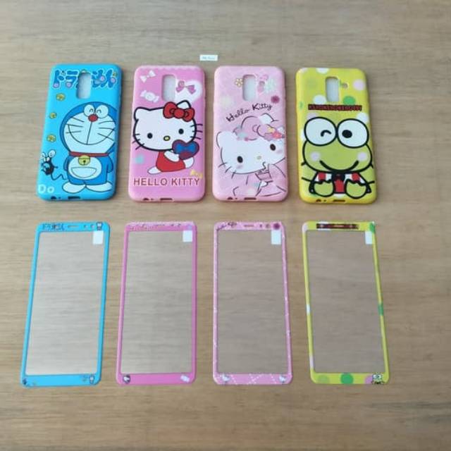 เคส 360 Samsung A6+ 2018 Softcase Image Hello Kitty Keroppi Samsung SM-A600G