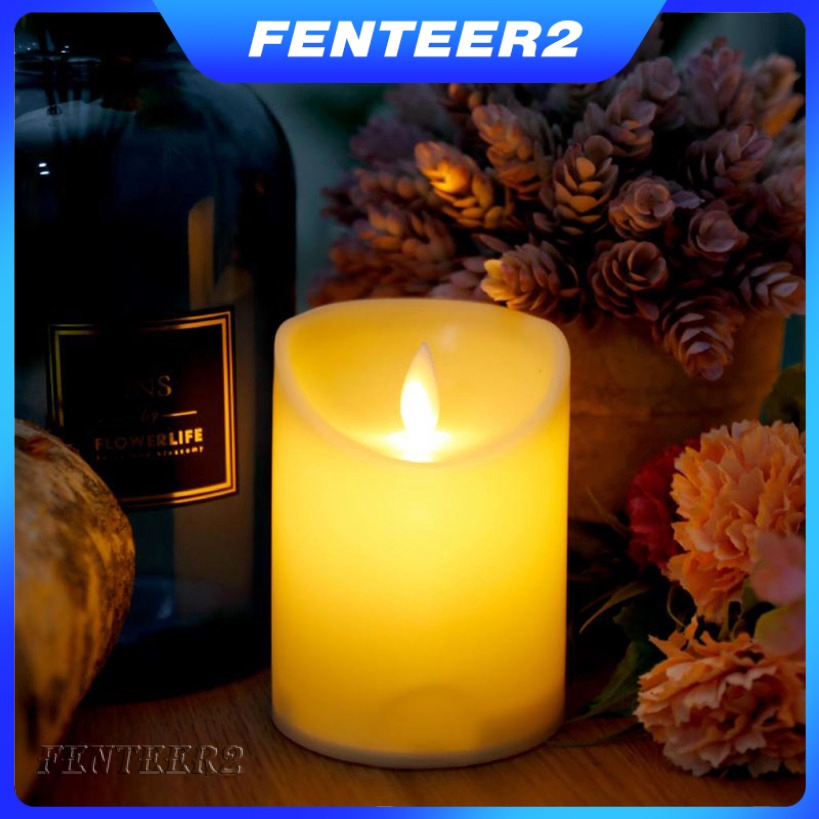 Flameless Candles Led Battery Operated Pillar Tea Lights Realistic