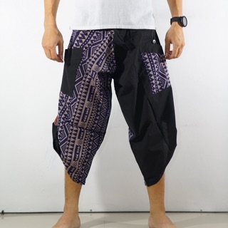 Samurai Pants กางเกงซามูไรเอวยางยืด