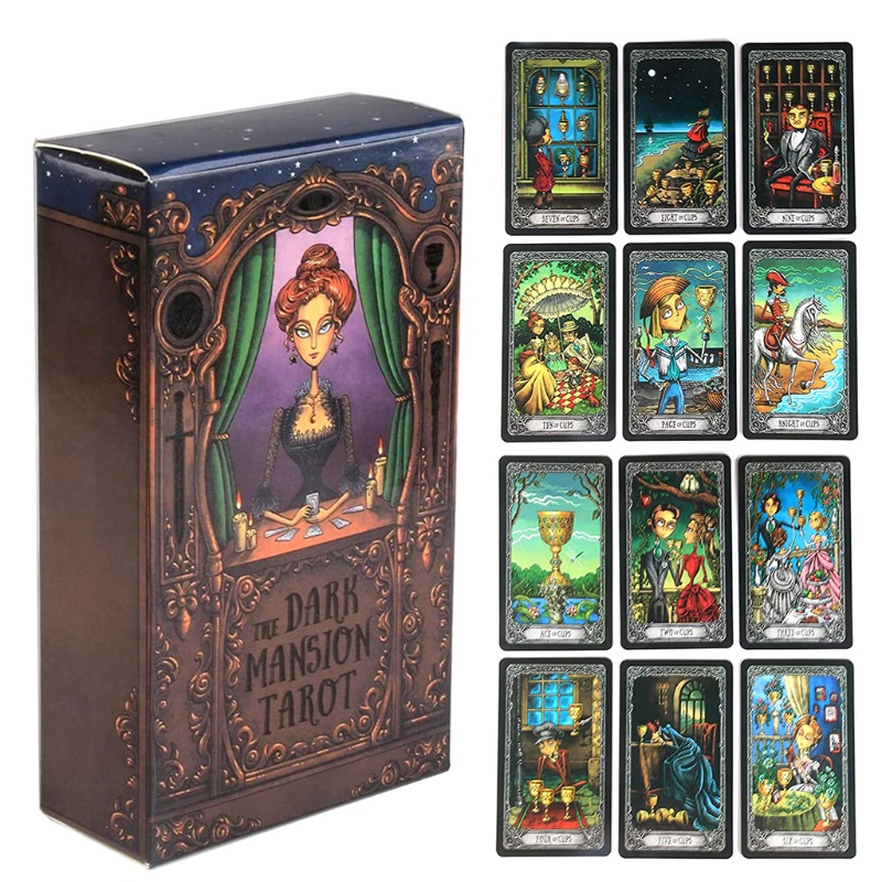 VIC Tarot Card Games เกมกระดานตารางตลกรุ่นภาษาอังกฤษสําหรับคอลเลกชันงานอดิเรก