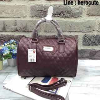 MANGO QUILTED BOWLING BAG ของแท้ ราคาถูก