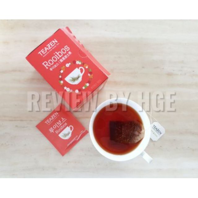ชารอยบอส  Rooibos Tea ของ Teazen (20 ซองต่อกล่อง)
