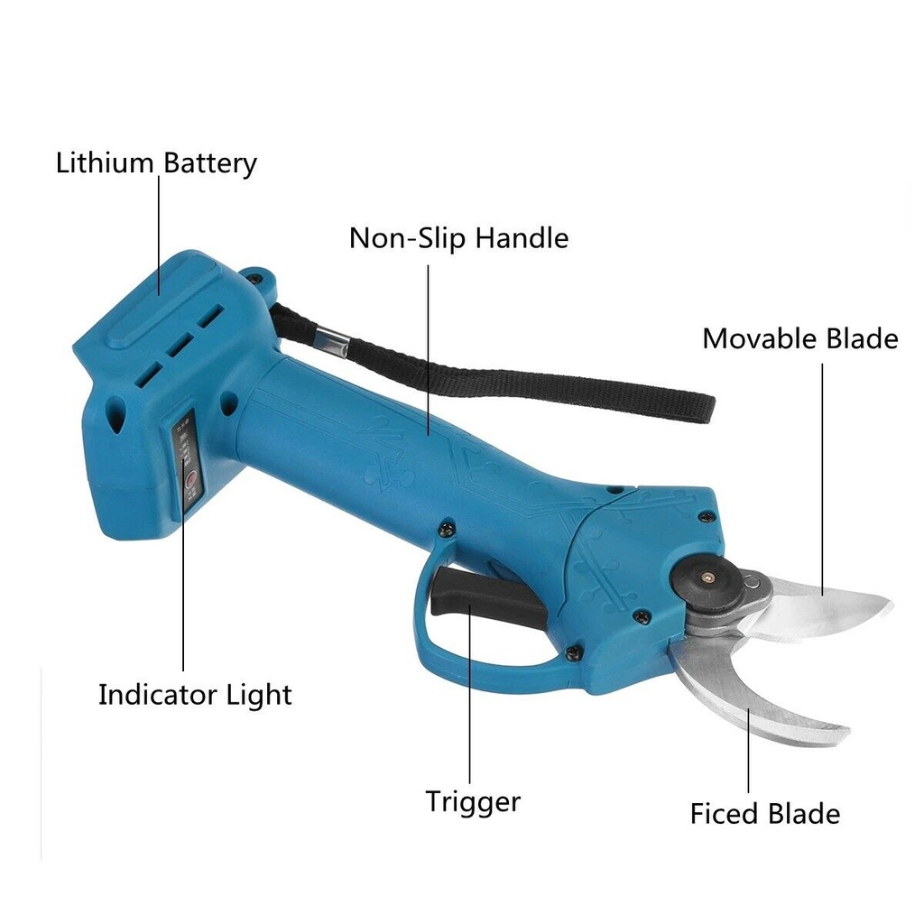 มีดทำสวน：Electric runing Shears Cordless runing Shears Garden ower Tool ...