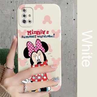 เคสโทรศัพท์มือถือ ลายการ์ตูน Mr. สําหรับ Samsung Galaxy A51 A71 A31 A21S A11 M11 A01 เคสโทรศัพท์มือถือ ซิลิโคนนิ่ม TPU กันกระแทก ลายมิกกี้ มินนี่เมาส์ สําหรับป้องกันกล้อง