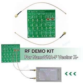 ชุดสำหรับ NanoVNA VNA RF บอร์ดทดสอบ Vector Network Test Filter / Attenuator Network Analyzers เครื่องมือไฟฟ้า