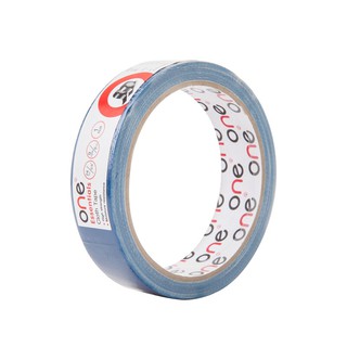 เทปผ้า (24 มม. x9 หลา) สีน้ำเงิน ONE Cloth Tape (24 mm.x9 y) Blue ONE