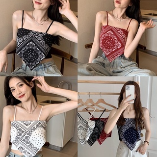 🍓จัดส่งทันที🍓 ผูกหลังสุดเซ็กซี่ เสื้อครอปแฟชั่น ☁️