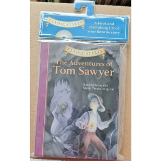 Classic start with CD The Adventure of Tom Sawyer เหมาะสำหรับน้องอ่านเองได้แล้ว