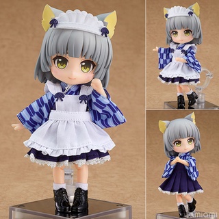 Nendoroid เนนโดรอยด์ Doll Catgirl Maid Yuki เมด ยูกิ ตุ๊กตา แมวสาว ชุดแม่บ้าน + ชุดผ้า Ver Action Figure Model Anime