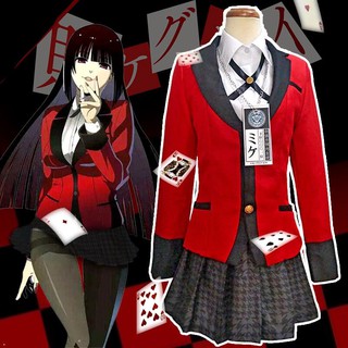 ชุดคอสเพลย์อะนิเมะ Kakegurui Kostuum（ขายล่วงหน้า）