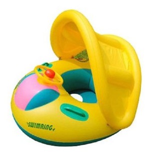 ห่วงยางสอดขา พร้อมที่สูบลม(Swimming Deluxe Toddler Racer)