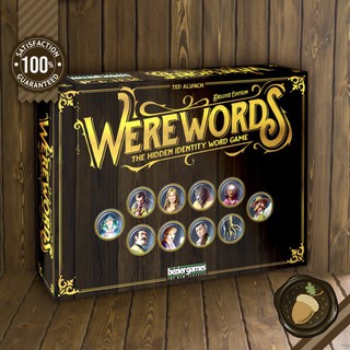 Werewords Deluxe บอร์ดเกม คู่มือภาษาอังกฤษ (Boardgame บอร์ดเกม การ์ดเกม เกม)