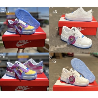 Air force UV (เปลียนสี) ไซส์ 36-45 (ลูกค้าต้องเพื่อ1ไซส์ค่ะ) รองเท้าผ้าใบผู้ชาย แล้วก็ผู้หญิง (Force UV A)(36-45)💥