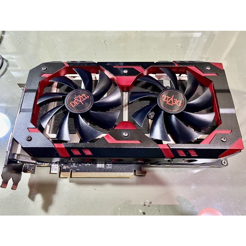 8GB GDDR5 AMD RX 580 PowerColor RED Devil OC