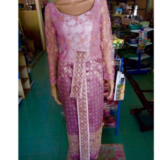 ชุดเจ้าสาวงานปักทั้งชุดสินค้าตามภาพถ่าย