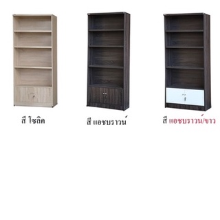 ชั้นวางหนังสือ 80cm.  รุ่น BK800 กว้าง 80ซม สูง180ซม*ส่งจังหวัดที่แจ้งเท่านั้น* ✅ประกอบฟรี✅