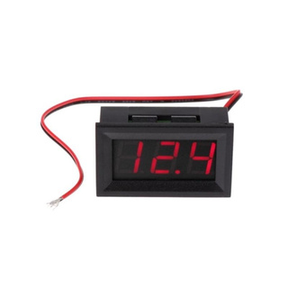 iRemax ดิจิตอล โวล์ทมิเตอร์ DC 4.5 - 30.0 V (Mini 0.36in DC 4.5V-30V 2-Wire LED Digital Display Panel Battery Voltmeter)